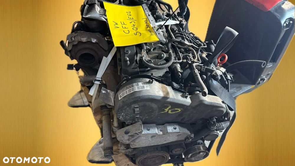 Volkswagen CFF 2.0 diesel silnik kompletny z pełnym osprzętem gotowy do montażu VIDEO PRACY SILNIKA - WHATSAPP LUB LINK W OPISIE - 3