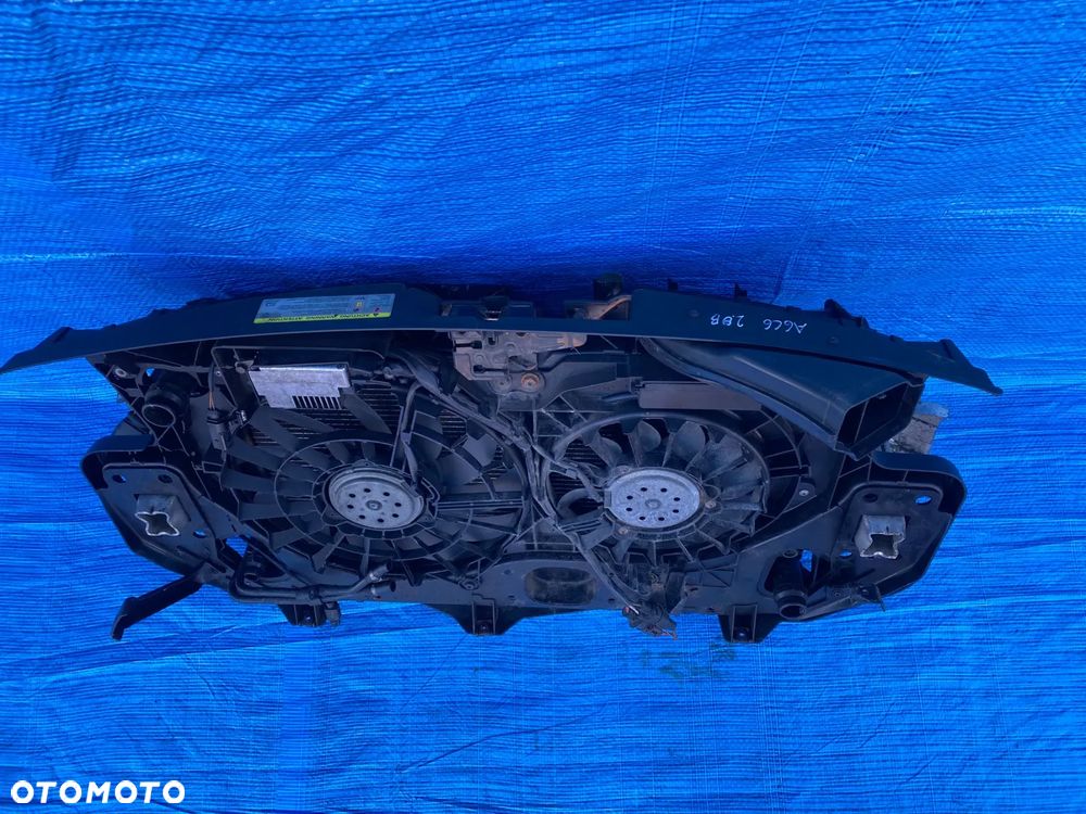 PAS PRZEDNI WZMOCNIENIE KOMPLET BELKA CHŁODNICE WENTYLATOR AUDI A6C6 2.4 2.8 3.2 FSI AUTOMAT - 6