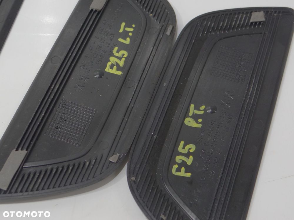 LISTWY NAKŁADKI PROGOWE KOMPLET BMW X3 F25 M PAKIET 8050459 - 7