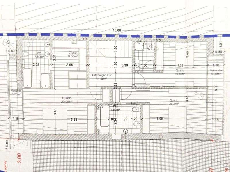 Terreno urbano com projeto aprovado – Centro de Vila do Conde - Grande imagem: 4/5