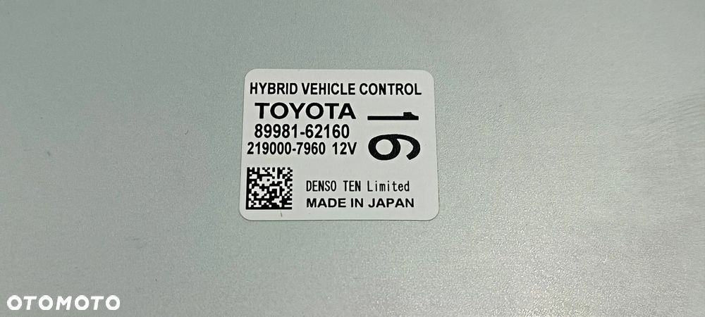 TOYOTA MIRAI II FCEV 2021 8998162160 Moduł - 2