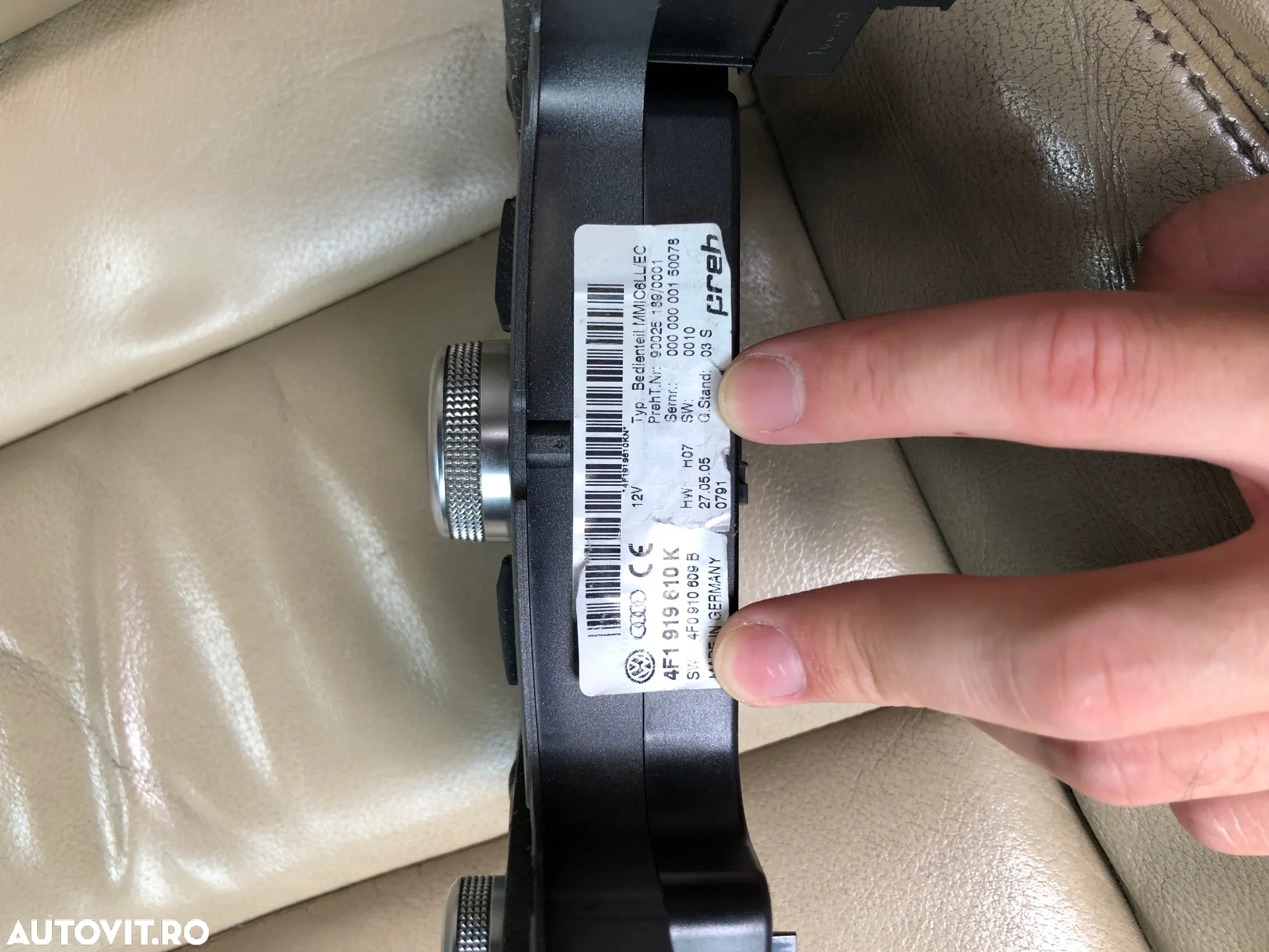 Consola MMI Audi A6 C6,Audi Q7 volan stanga - 3