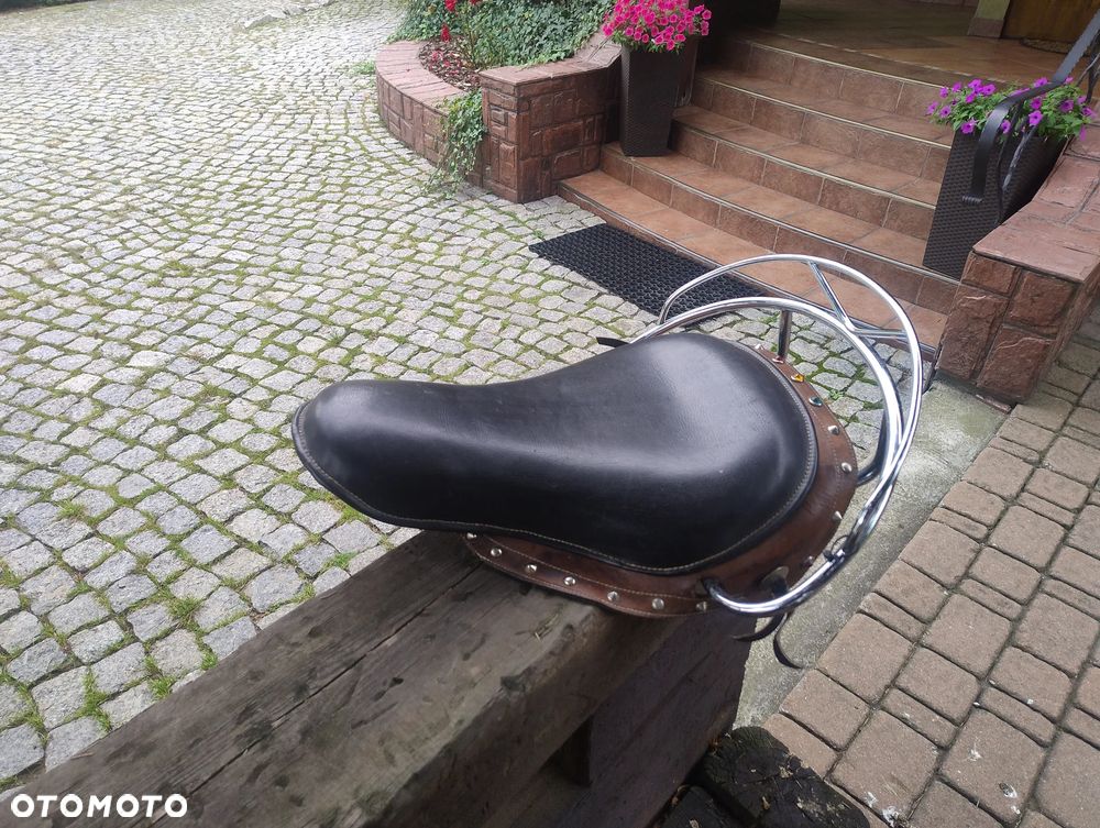 Siedzenie-siodło Harley Davidson  Panhead Knucklehead Shovelhead Style Buddy Seat - 2