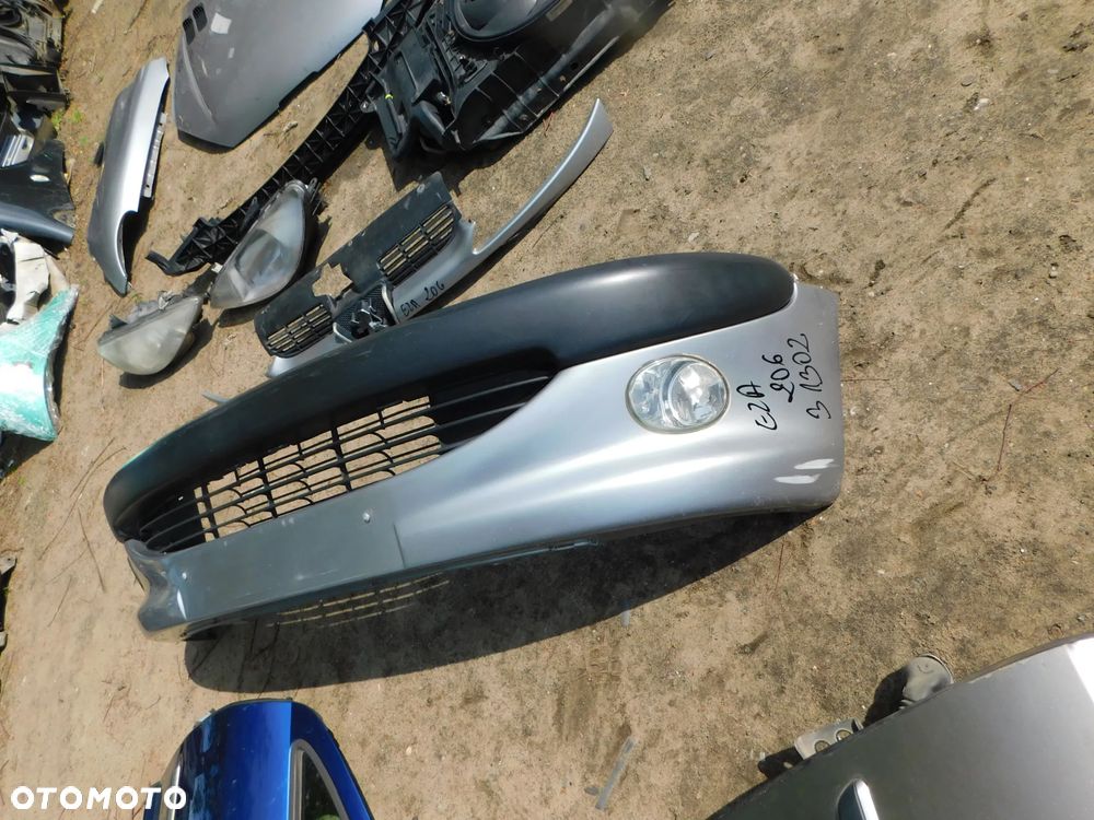 peugeot 206 zderzak kolor E2A nr 31302 WYSYŁKA - 2