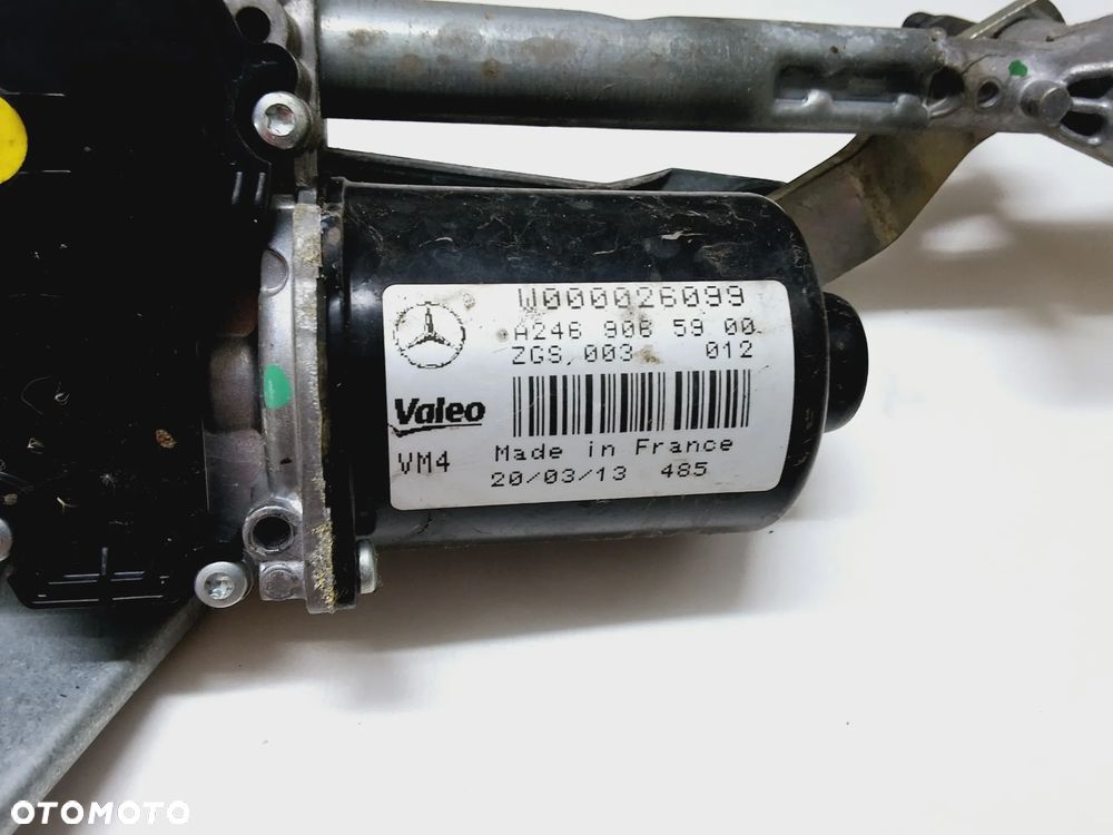 SPRZEDAM MERCEDES B-KLASA W246 MECHANIZM WYCIERACZEK A2469065900 2011-2018 ROK - 7