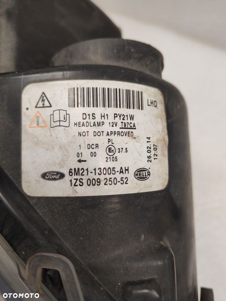 ford smax s-max mk1 lift xenon komplet lamp przód 6m2113006ah/6m2113005ah - 12