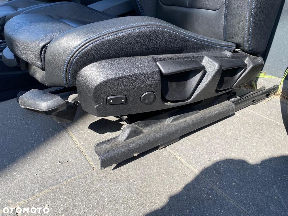 FOTELE TAPICERKA SKÓRA DAKOTA SCHWARZ BMW 3 GT F34 GRZANE M-PAKIET LED - 8