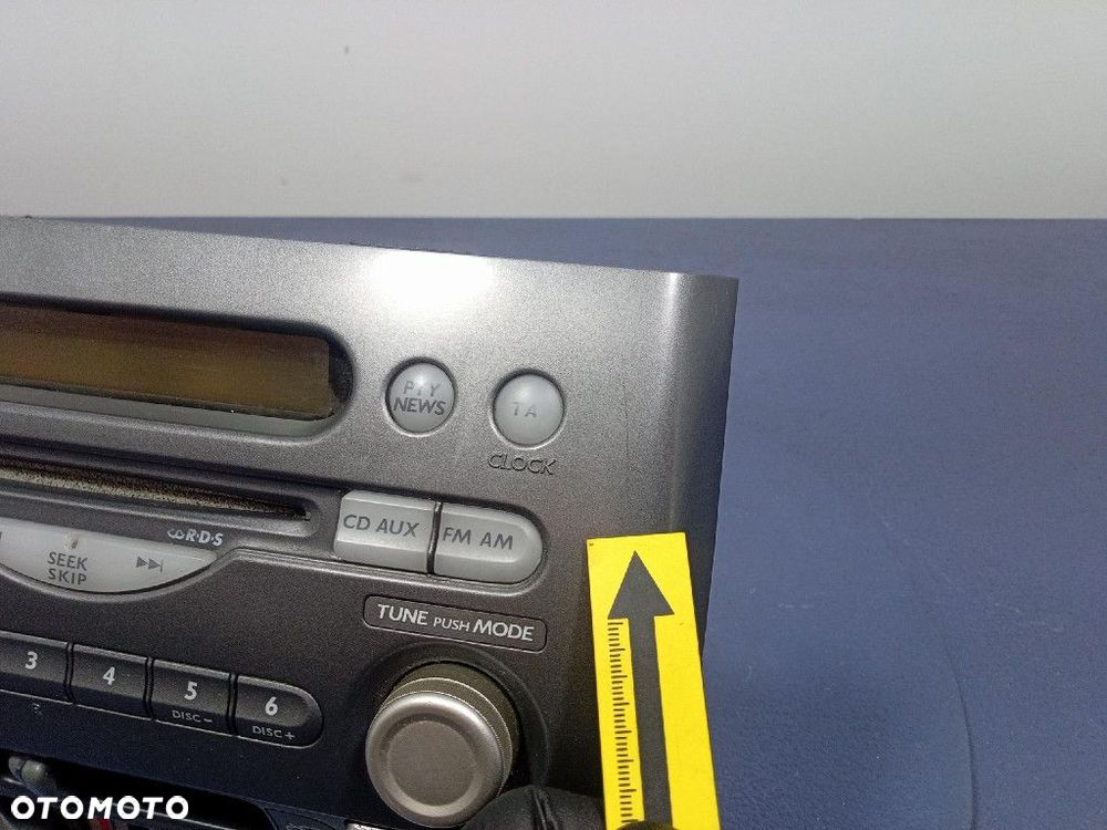 HONDA JAZZ II 02- RADIO CD FABRYCZNE PANEL NAWIEWU 39100-SAA-G132N5 - 9