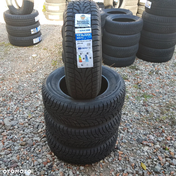 4x 225/65R16C Sailun Ice Blazer WST1 Nowy komplet opon zimowych Poznań