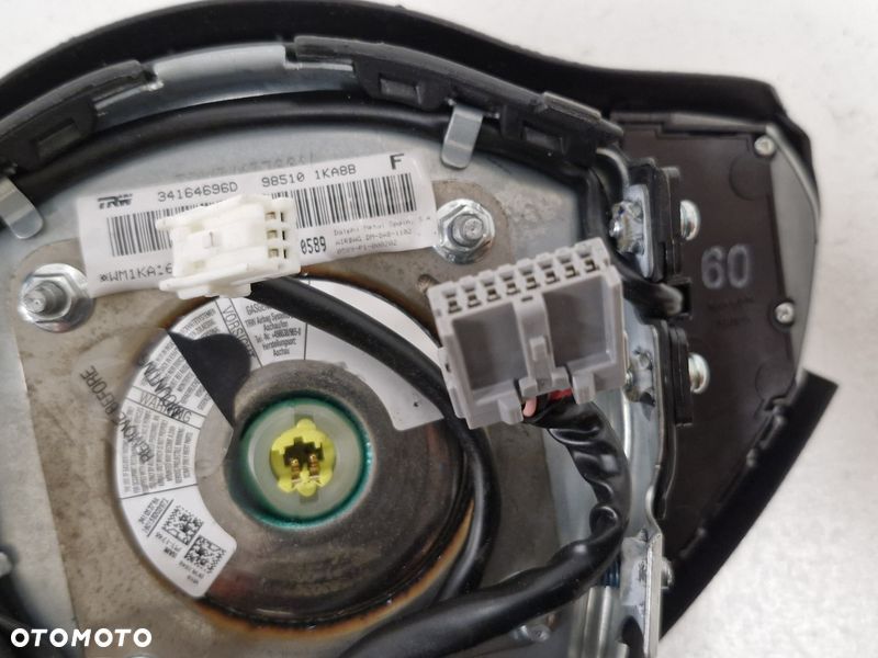 nissan juke f15 i 1 poduszka powietrzna airbag kierowcy kierownicy 985101ka8b - 8