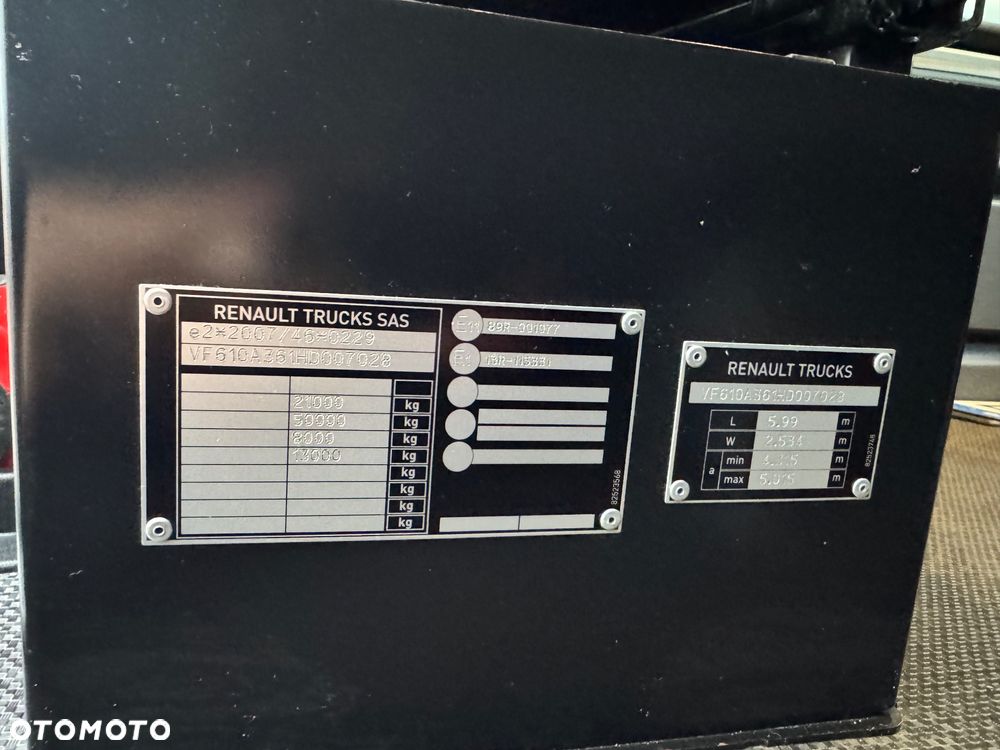 Renault T480 HIGH BICOOL 2 ZBIORNIKI OPONY 80% - 18