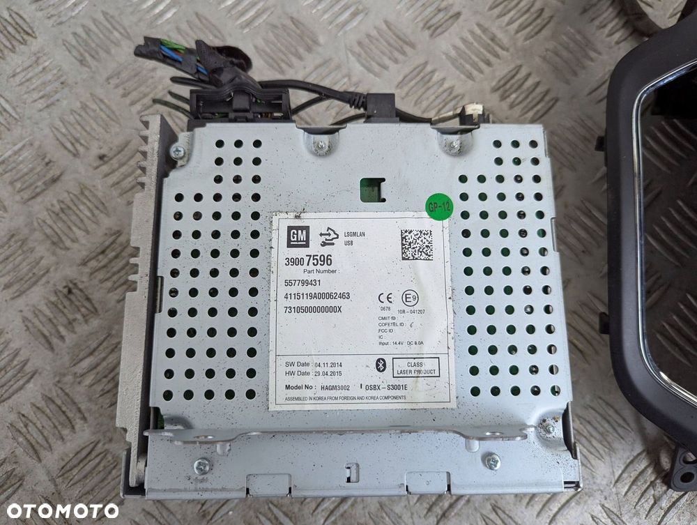 Opel Zafira C 2011-2015 radio panel wyświetlacz - 3