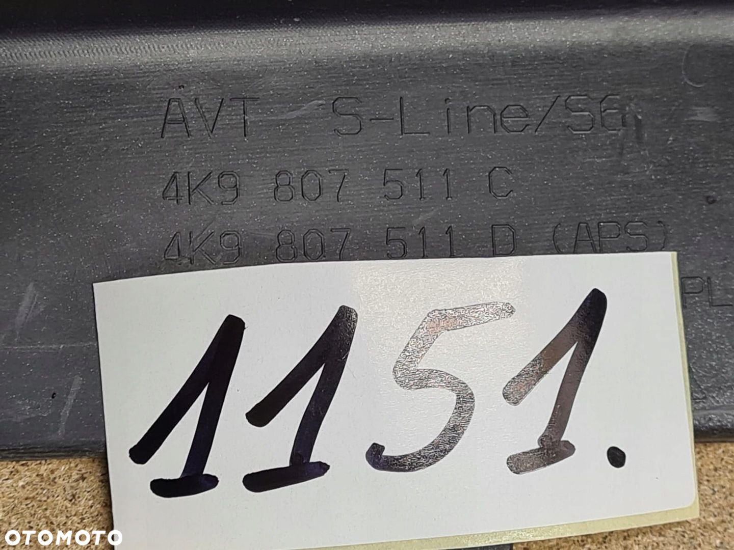 ZDERZAK TYŁ TYLNY AUDI A6 C8 KOMBI AVANT S-LINE - 9