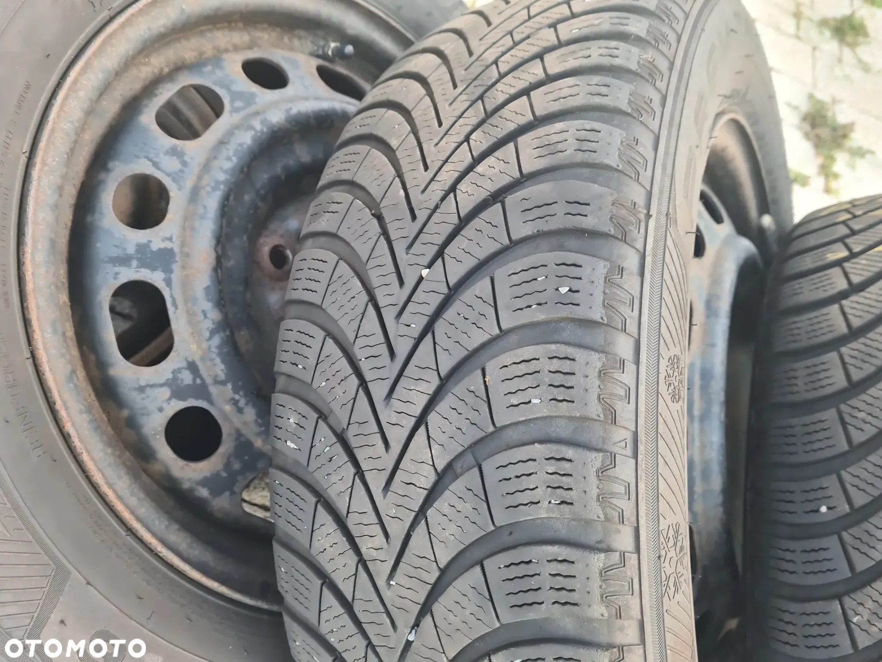 4 felgi stalowe r16" 5x114,3 Mazda 6 GH opony zima 205/60r16 maxxis 2022rok czujniki 6,5mm - 8