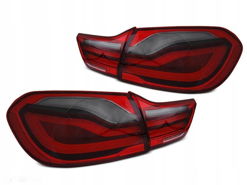 Lampy tyl kpl Led Bar Neon Tuning Lift Look Smoke Bmw 4 f32 f33 f36 13-17 - 1