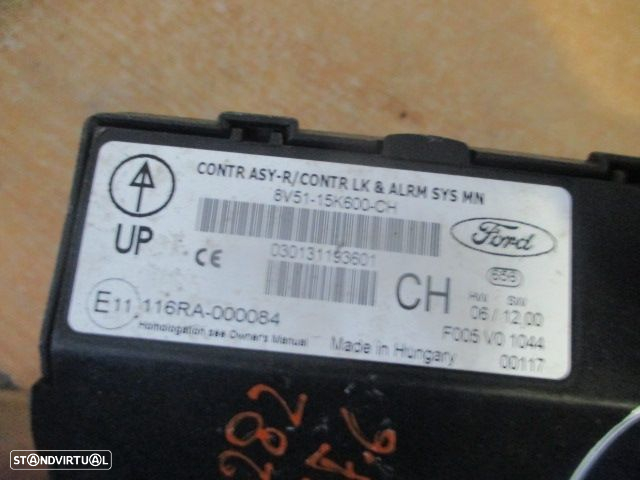Modulo 8V5115k600ch FORD FIESTA 6 FASE 1 2010 1.2I 80CV 5P BORDEUX UNIDADE DE CONTROLE - 2