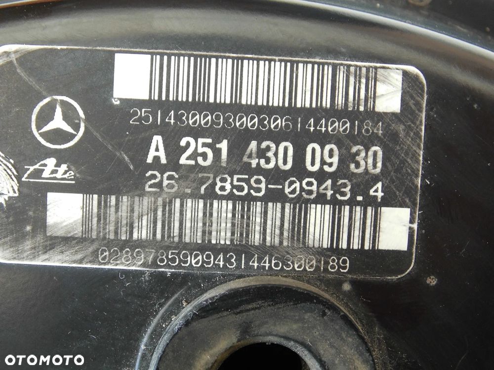 POMPA HAMULCOWA SERWO MERCEDES R W251 3.0CDI 2006r. ORYGINAŁ EUROPA - 5