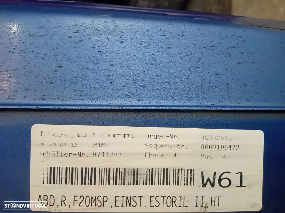 Embaladeiras BMW Série 1 F20 Pack M Original - 8