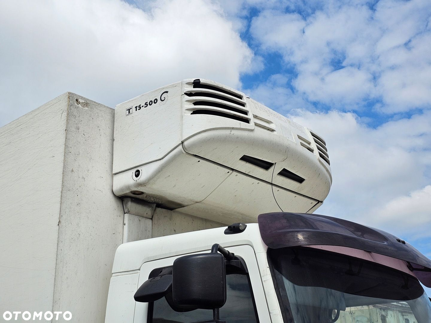 KONTENER ZABUDOWA IZOTERMA CHŁODNIA AGREGAT THERMO KING TS-500 MERCEDES ATEGO DAF LF 45 55 CF 65 - 9