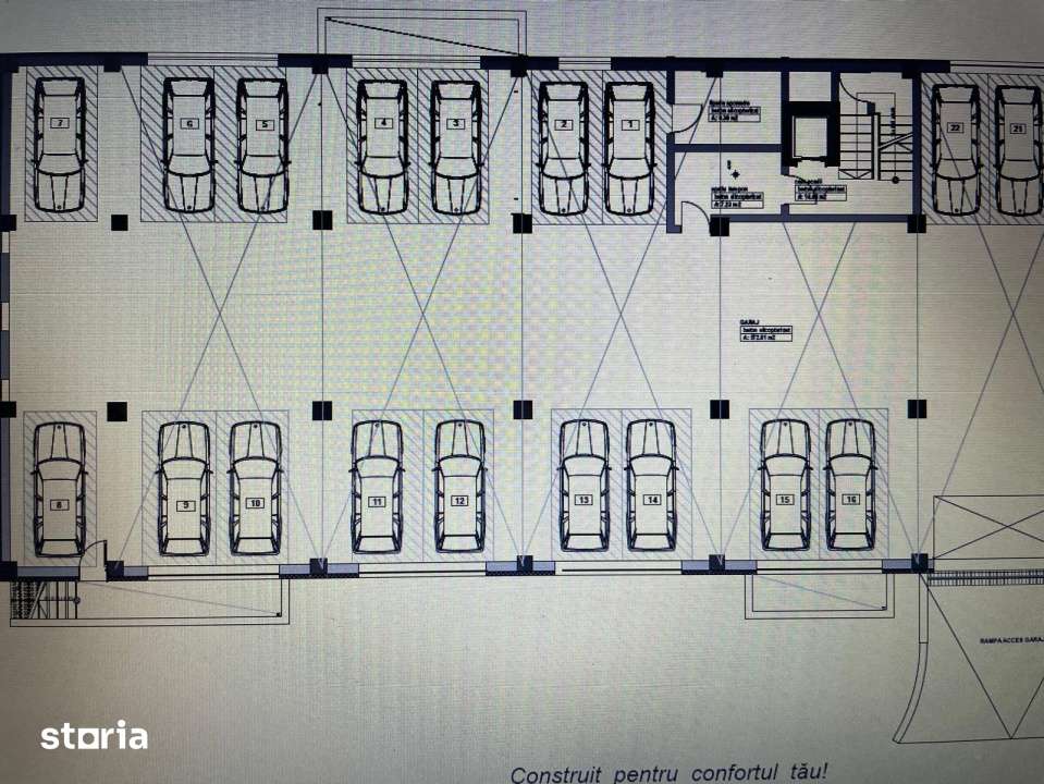 Apartament 2 camere, 78 mp, zona Republicii — fotografia 3