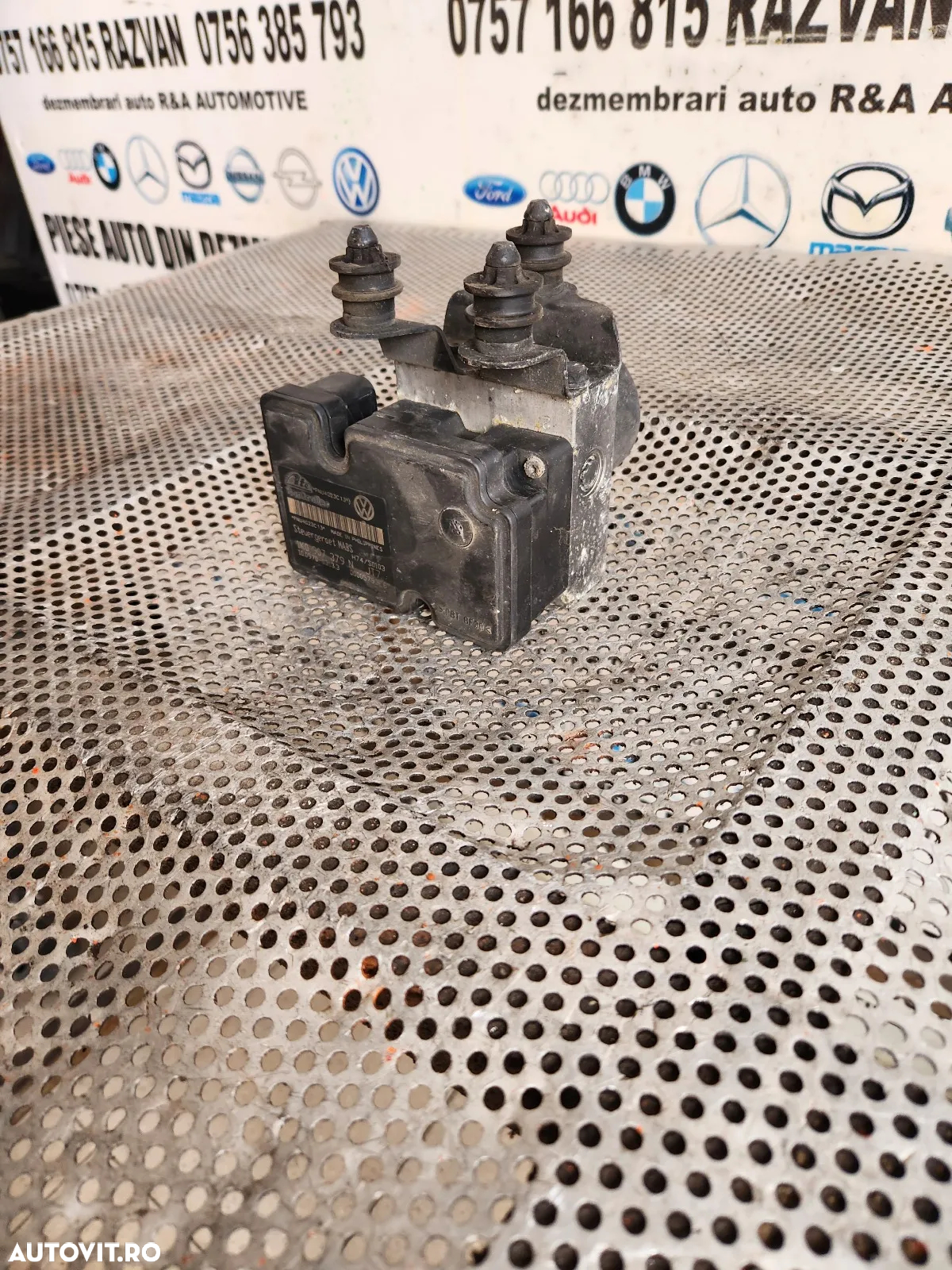 Modul Pompa Unitate ABS Skoda Octavia 2 Vw Touran Golf Jetta Caddy Seat Leon Altea Audi Cod 1KN - D - 2