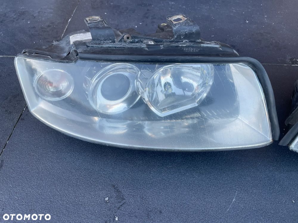 MASKA zderzak przód xenon lampa lewa prawa pas przedni LZ5L LZ3H AUDI A4 B6 - 12