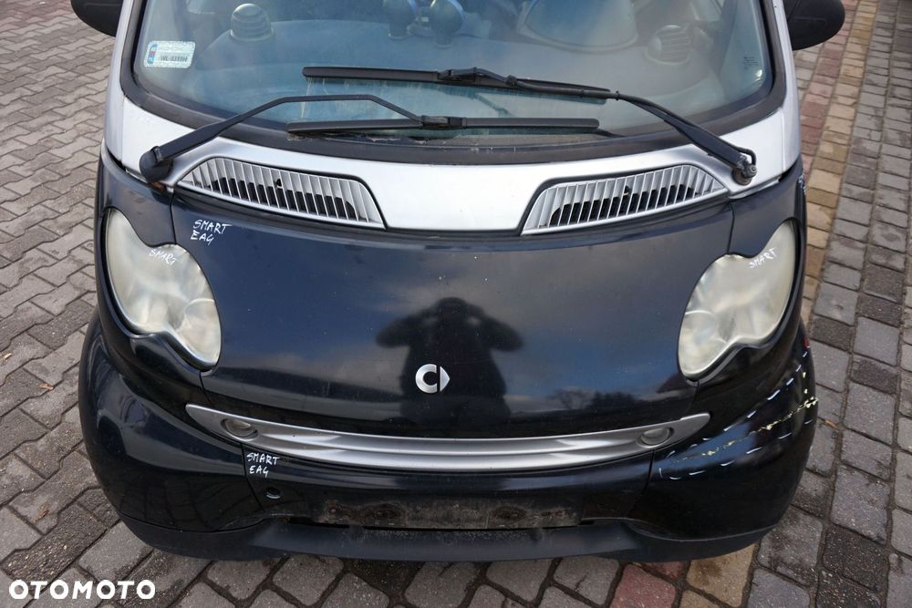 MASKA ZDERZAK BŁOTNIKI LAMPY FORTWO I LIFT 450 EA4  SMART 2003-2007 CZARNY PRZÓD KOMPLETNY - 18