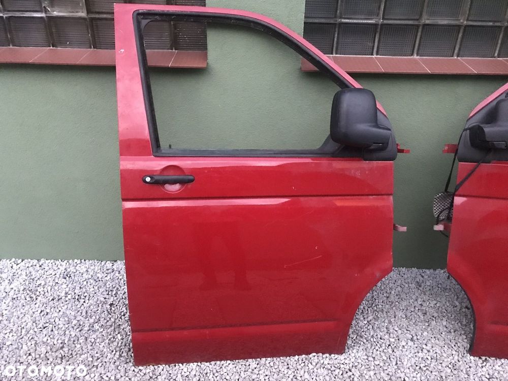 VW T5 DRZWI PRZEDNIE PRAWE KPL LUSTERKO INNE - 2