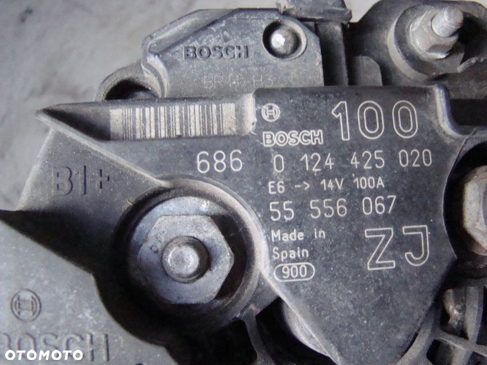 ALTERNATOR 100A 1,6 Z16XEP 1,8 Z18XER OPEL ASTRA ZAFIRA MERIVA VECTRA - 3