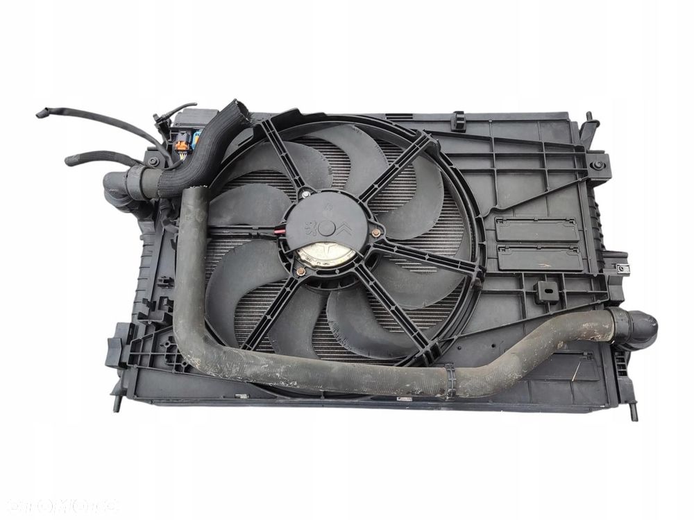 KOMPLET CHŁODNIC CHŁODNICE WENTYLATOR JUMPY EXPERT III 1.6 BLUE HDI 2016-23 - 1