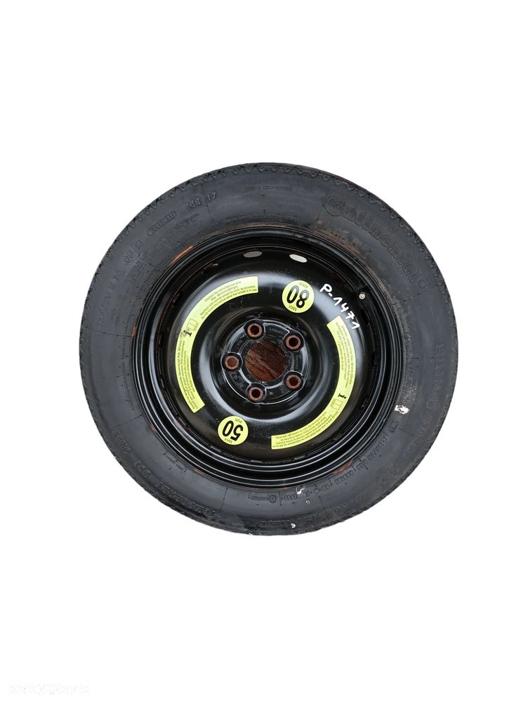 1474. Koło Zapasowe Dojazdowe 125/90 R16 5x112 66,6 MM Mercedes ABC-Klasa 1694000802 -Gwarancja Wysyłka - 4