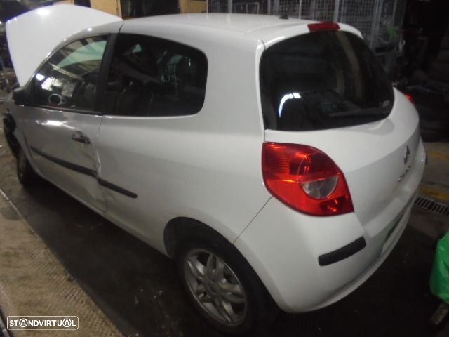 Carro MOT: K9K768 Cxvel: JH3189 JH3S58 RENAULT CLIO 3  2008 1.5Dci 68CV 3P BRANCO DIESEL - 8