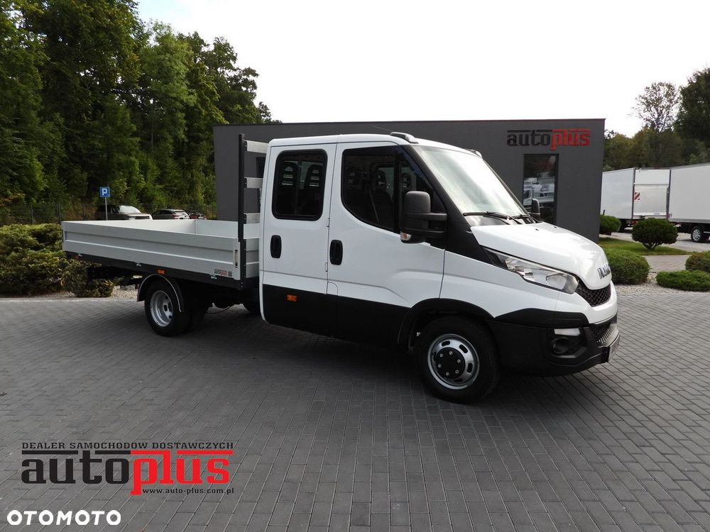 Iveco DAILY 35C17 SKRZYNIA PODWÓJNA KABINA DOKA 7 MIEJSC TEMPOMAT BLIŹNIACZE KOŁA KLIMATYZACJA  170KM - 2