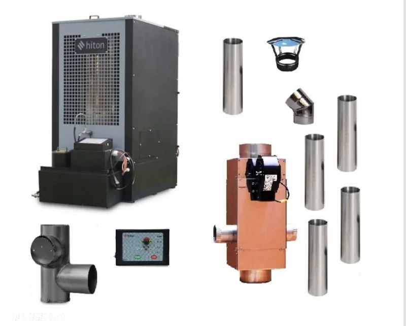 Nagrzewnica na olej opałowy przepracowany HP145 moc do 50kW 1200m3 - 1