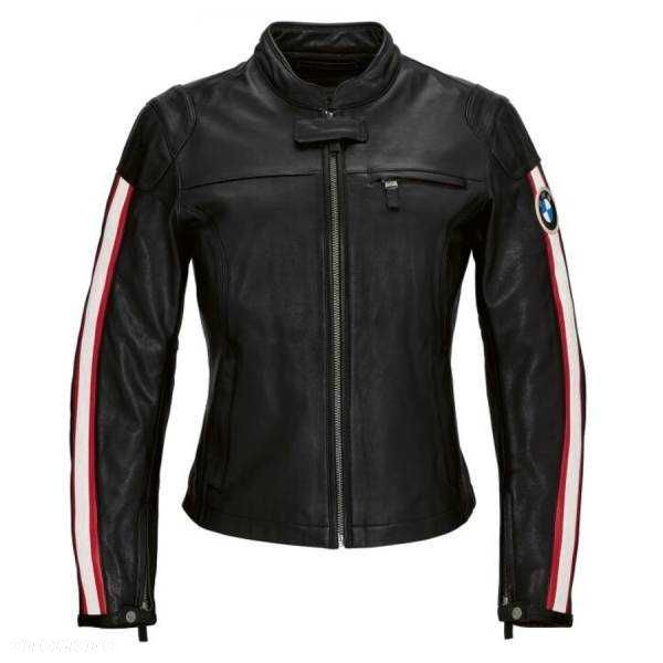 Kurtka motocyklowa BMW Motorrad Schwabing, czarna/czerwon damska S,M L - 1