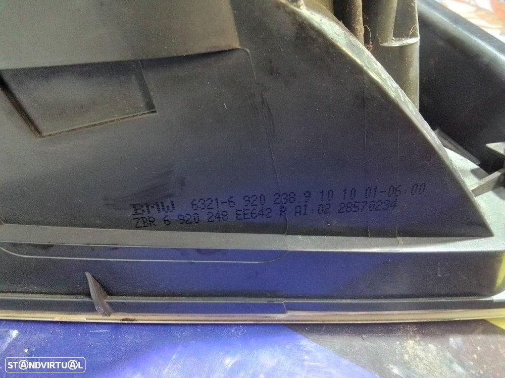 FAROLIM TRASEIRO DIREITO BMW 3 COMPACT 2001 - 3