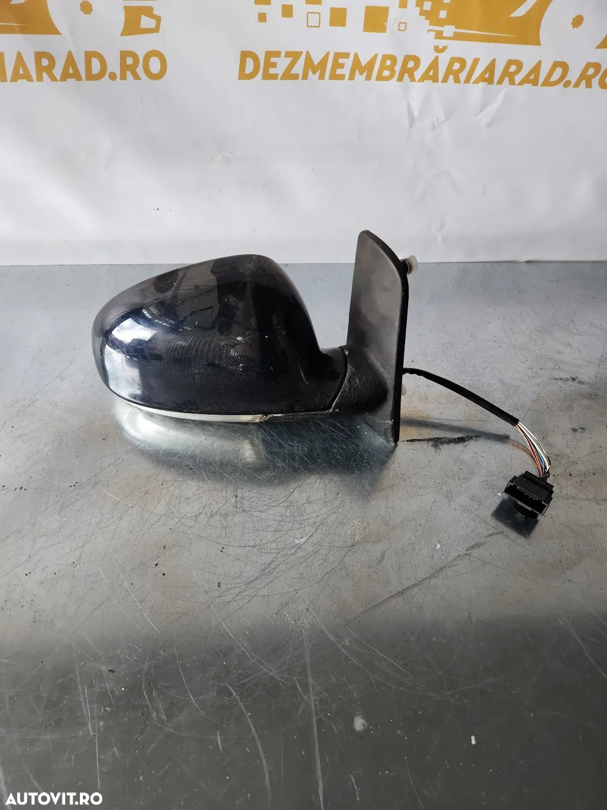 Oglinda Dreapta Vw Sharan An 2001-2002-2003-2004 Electrica Cu 7 Fire La Mufa - 3