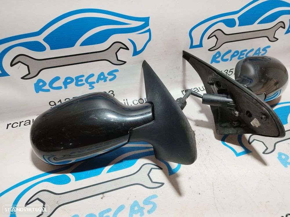 ESPELHO RETROVISOR ESQUERDO DIREITO RENAULT CLIO II 2 MK2 7700415325 7700415326 MANUAL ESPELHOS RETROVISORES - 6