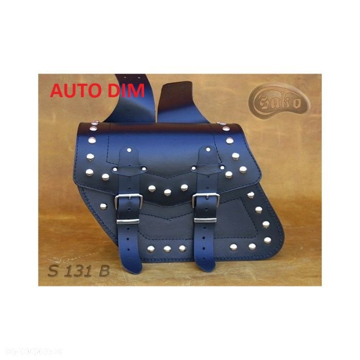 Sakwy motocyklowe skórzane S131