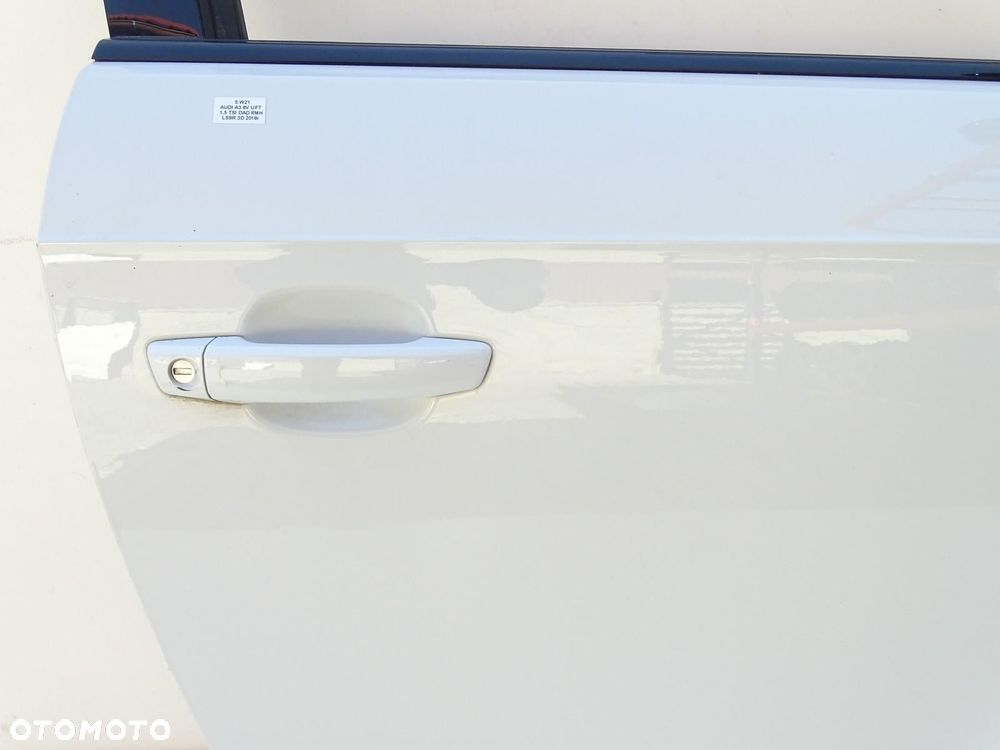 DRZWI PRAWY PRZÓD PRAWE PRZEDNIE LS9R AUDI A3 8V 8V3 3D 12-19r 3 DRZWI - 4