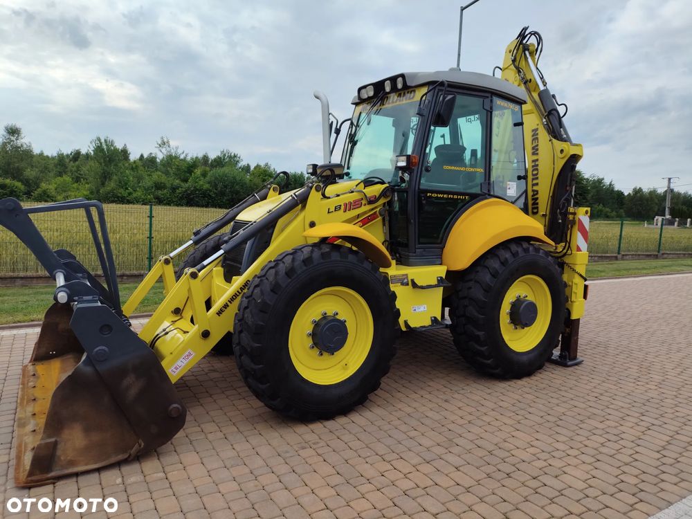 New Holland B115 B/ RÓWNE KOŁA / JOYSTICK / POWERSHIFT / SPROWADZONA / KOPARKO-ŁADOWARKA - 1