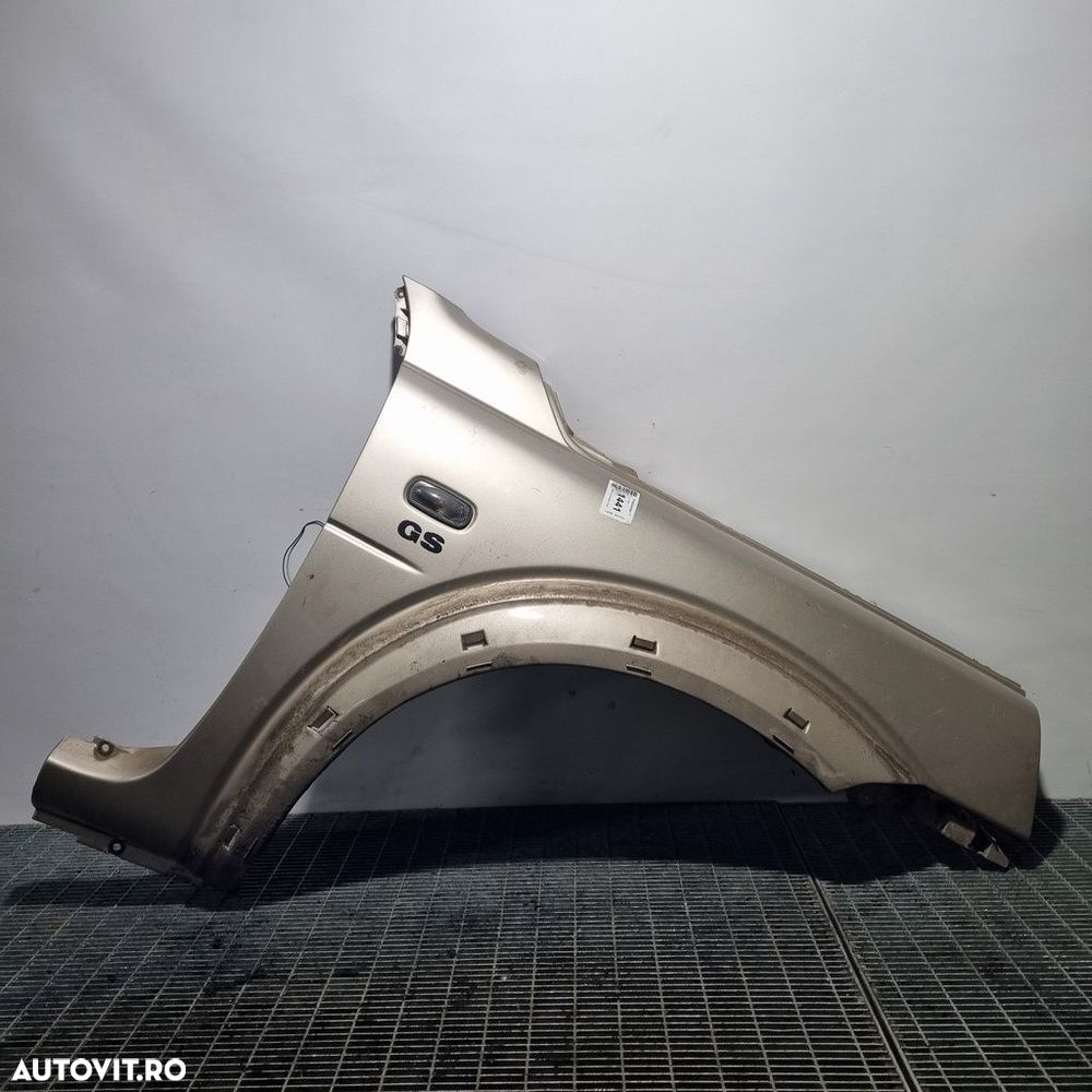 Aripa Dreapta Fata Land Rover Freelander 1 1998 - 2006 4 Usi White Gold 618 (1441) - 1