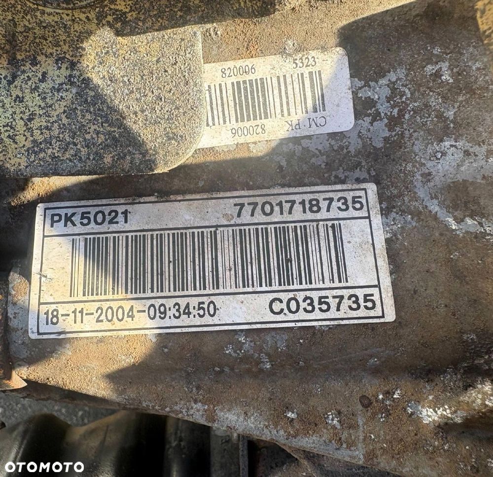 SKRZYNIA BIEGÓW 2.5 DCI PK5021 RENAULTR MASTER II 2006 - 4