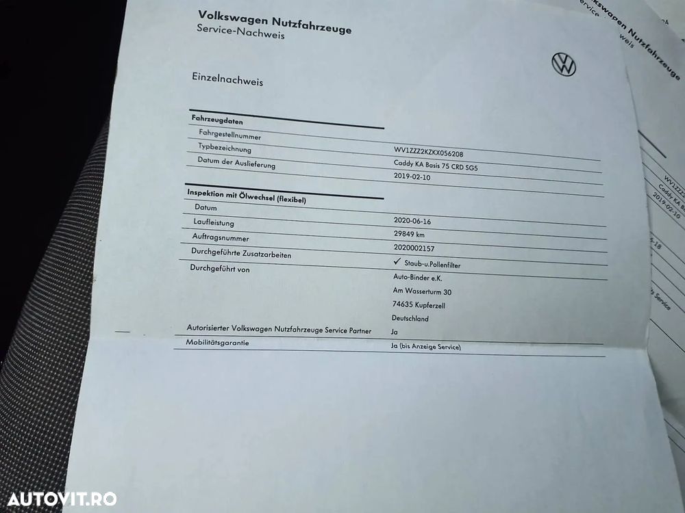 Volkswagen Caddy - 10