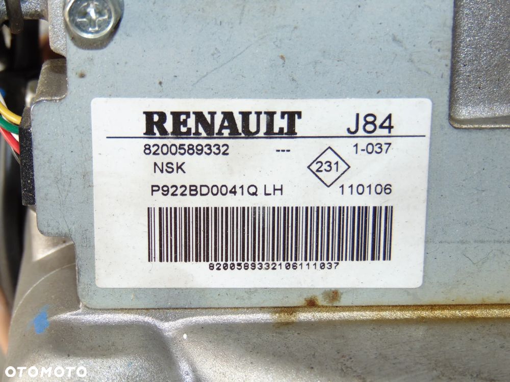 Pompa wspomagania wspomaganie elektryczne 8200589332 Renault Scenic 2 II 05-09r - 2
