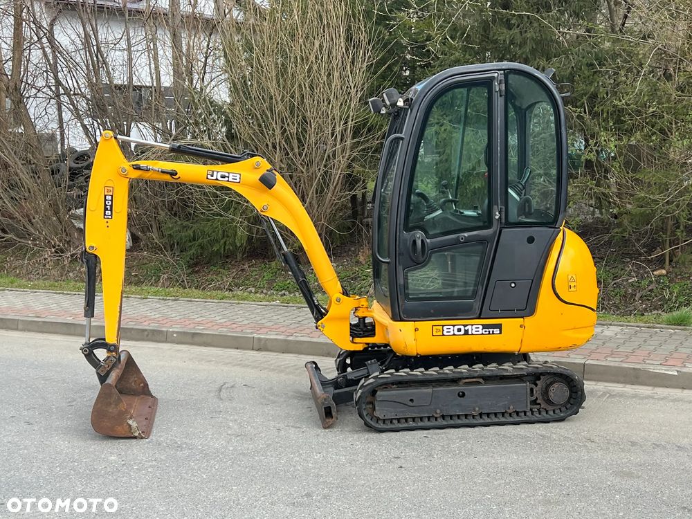 JCB MINIKOPARKA JCB 8018 3 Łyżki Stan IDEALNY - 9