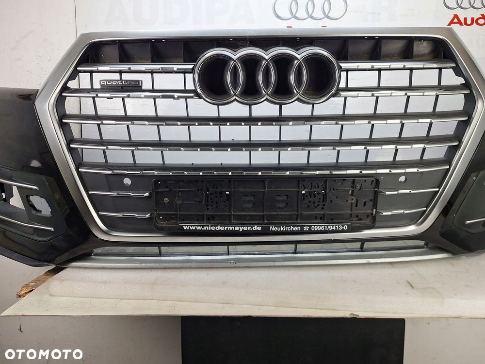ZDERZAK AUDI Q7 4M 4M0 2014-2019 PRZED LIFTEM ZWYKŁY LIFTINGIEM - 3