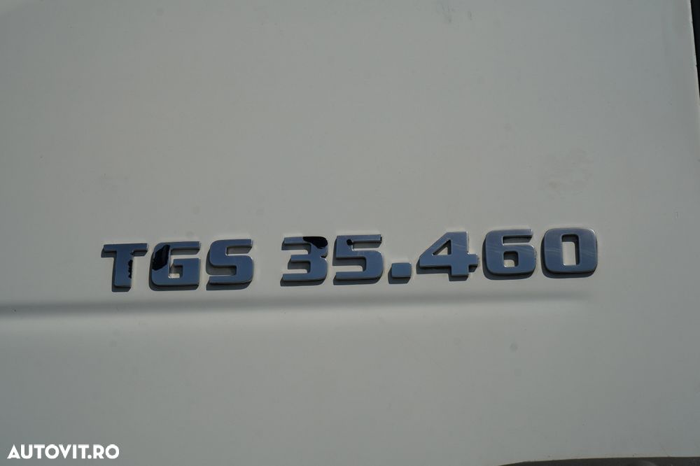 MAN TGS 35.460 / 8X4 / BASCULĂ CU 2 BENZI / BORDMATIC / MEILLER KIPPER / AUTOMATĂ / EURO 6 - 30