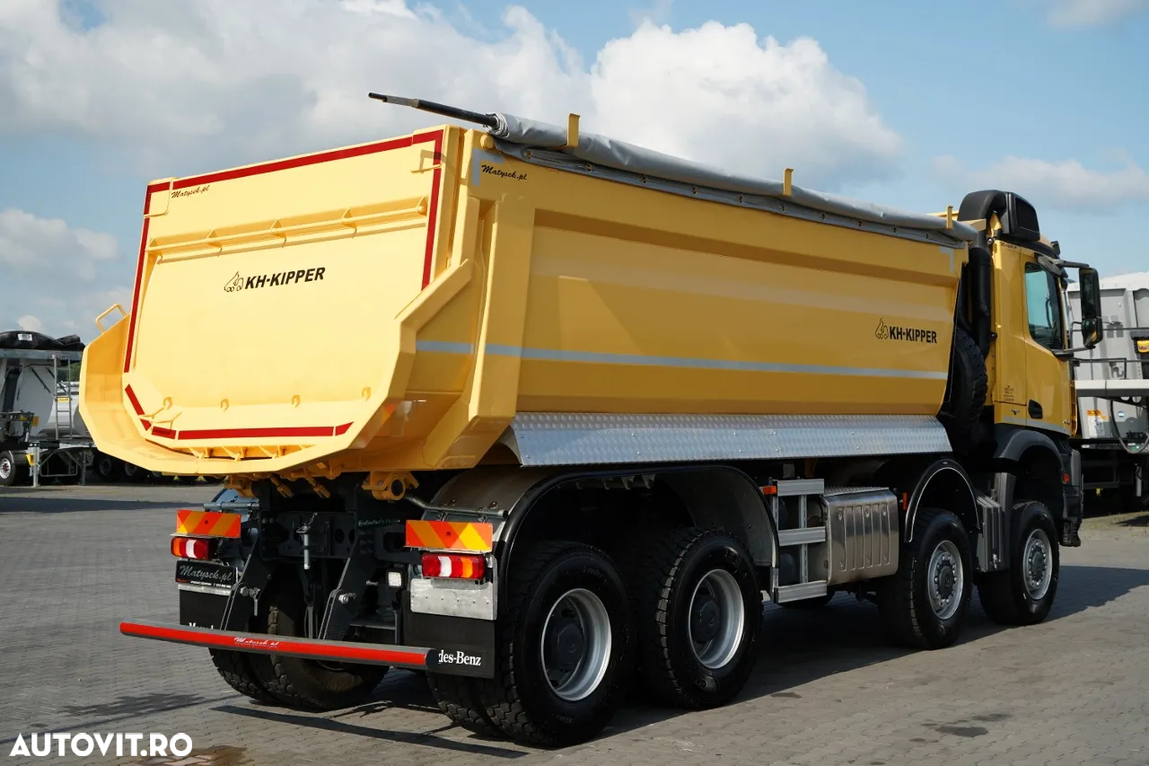 Mercedes-Benz AROCS 4145 / 8x8 / BASCULATOR SPATE / KH KIPPER / EURO 6 - 10