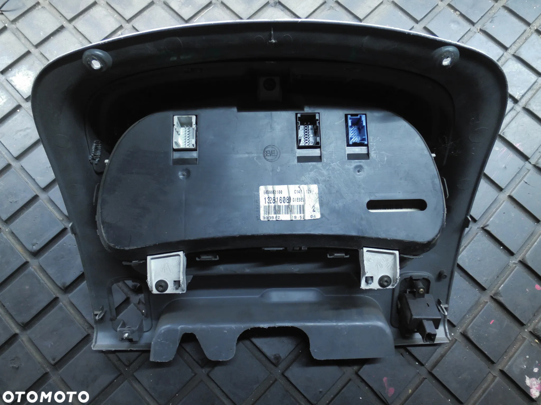 FIAT DUCATO JUMPER BOXER LICZNIK ZEGARY PRĘDKOŚCIOMIERZ 1328416080 DIESEL - 2